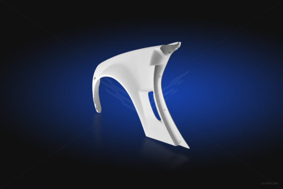 C6 Corvette ZR6X +1.5″ Extreme Rear Quarter Panel Conversion Kit