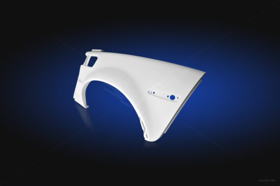 C6 Corvette ZR6X +1.5″ Extreme Rear Quarter Panel Conversion Kit