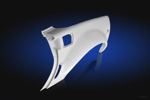 C6 Corvette ZR8X +3″ Extreme Rear Quarter Panels Conversion Kit