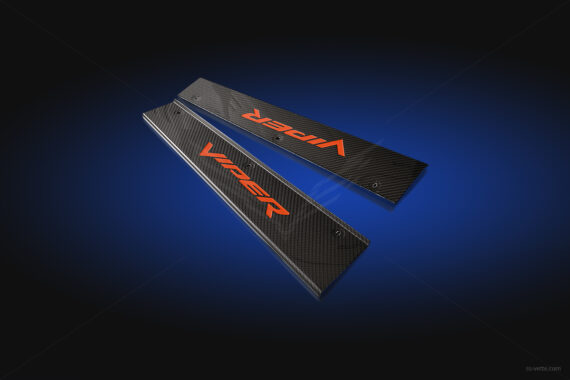 Dodge Viper Gen 5 Door Sill Guards CF