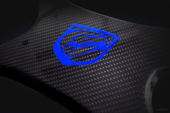 Dodge Viper Gen 5 Engine X-Shaped Cross Brace CF GTS Blue