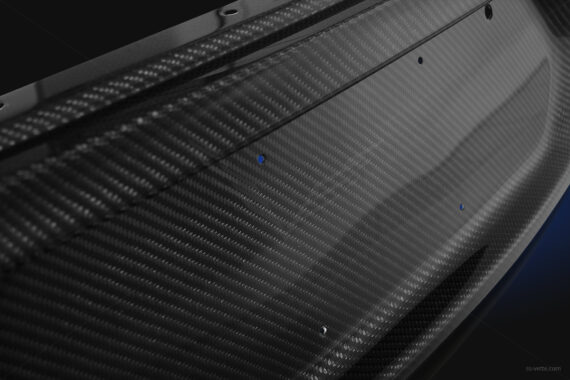 Dodge Viper Gen 5 Tail Light Surround Panel CF