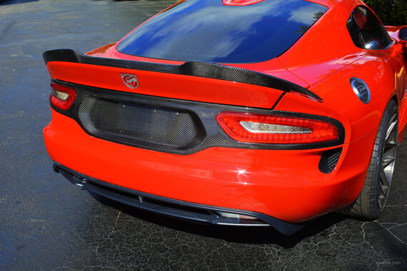 Dodge Viper Gen 5 Tail Light Surround Panel CF