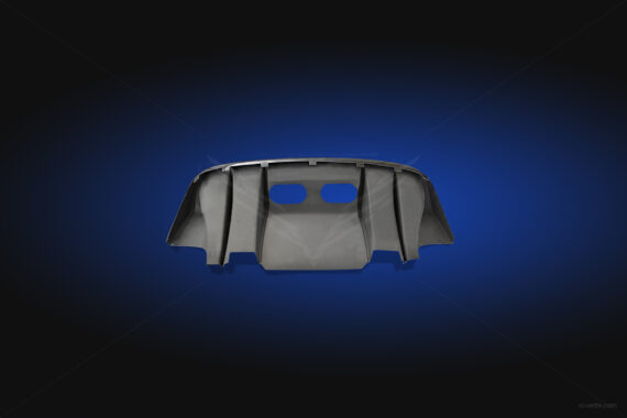 C6 Corvette Extreme Rear Diffuser Quad Tips